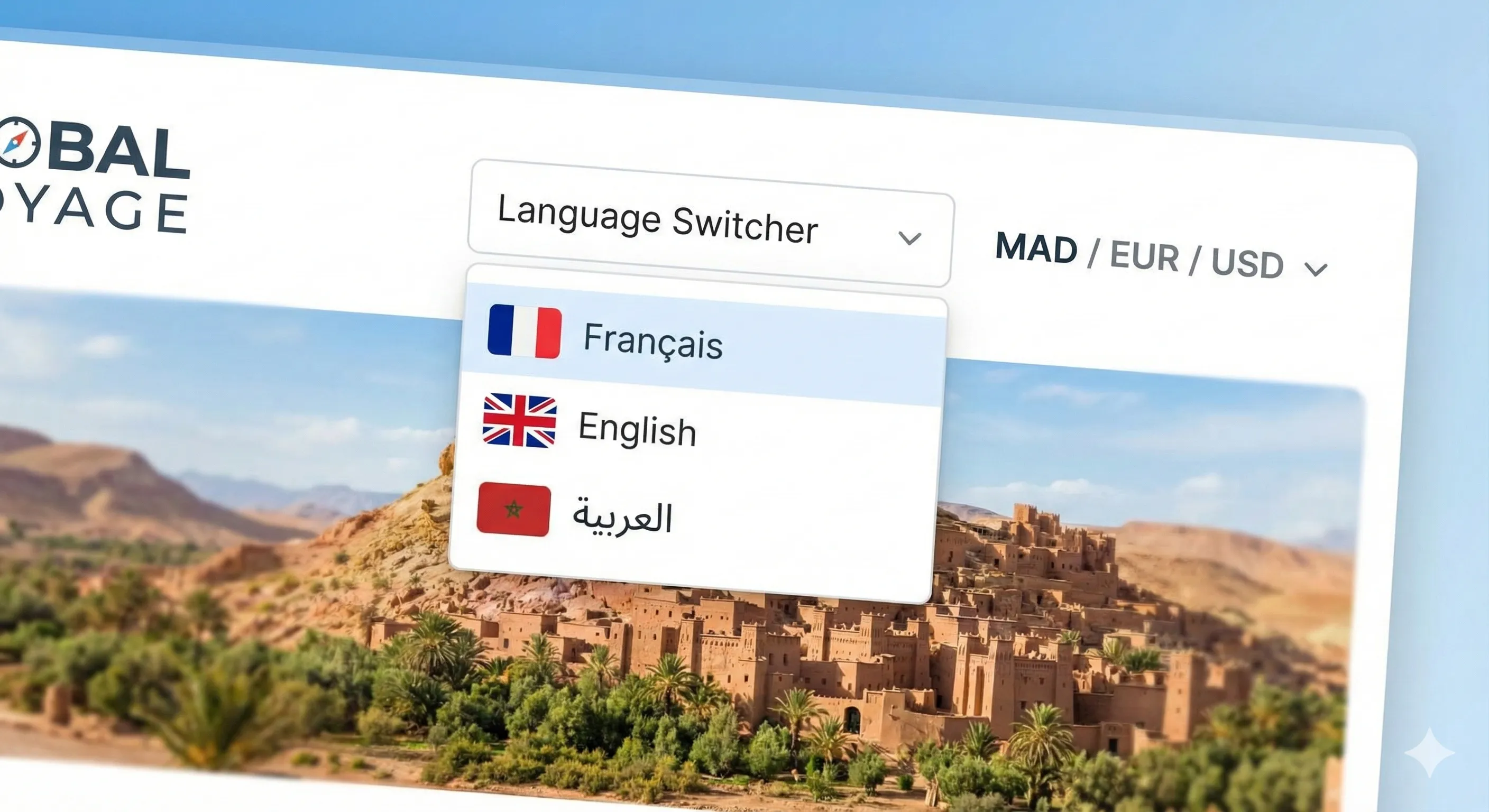 Site Web Multilingue (FR / EN / AR)